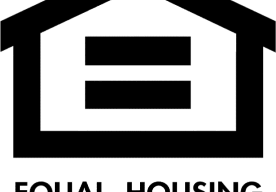 fair housing logo, a house with an equal sign inside and the words equal housing opportunity